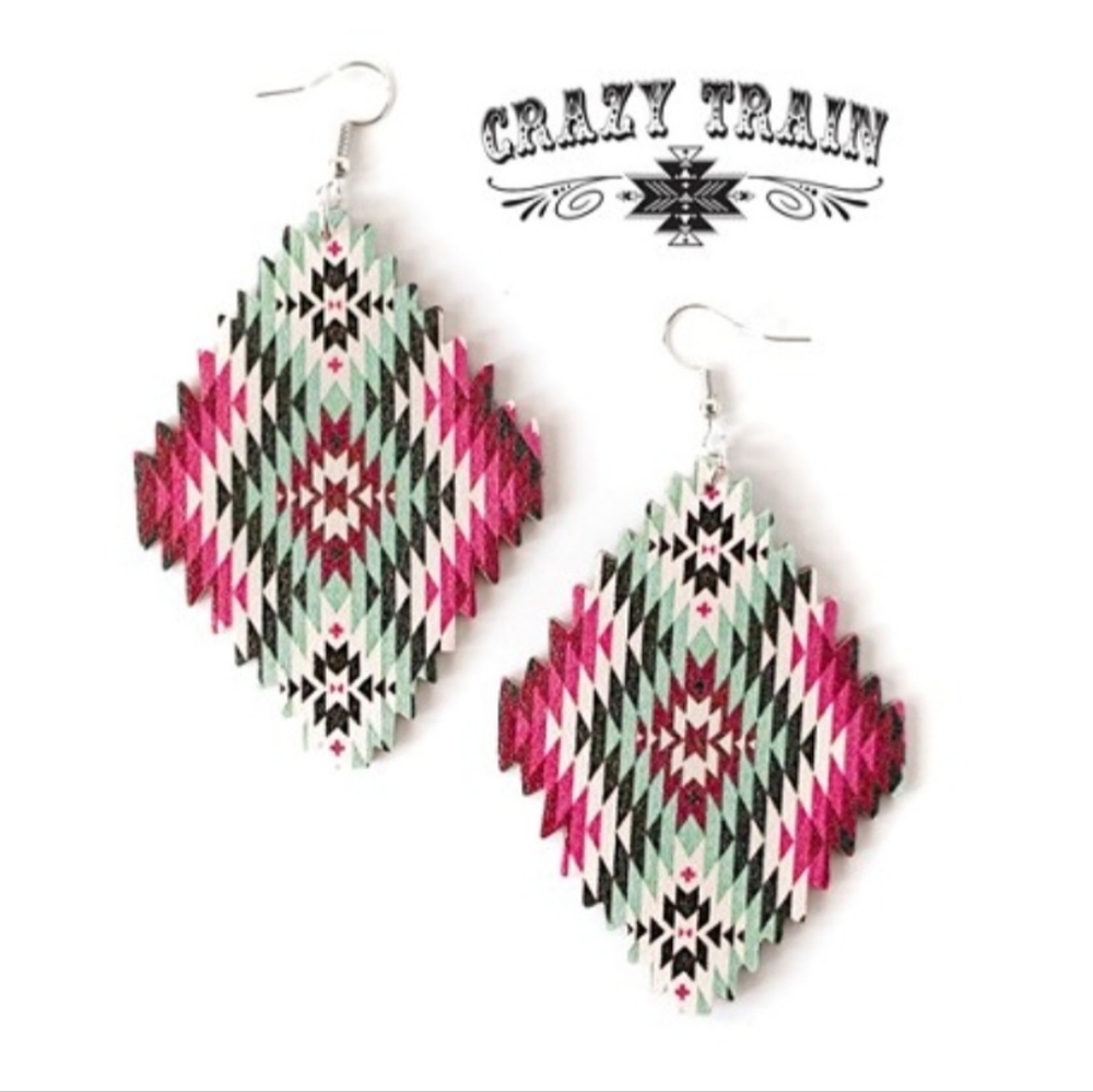 Crazy Train Earrings 🤪